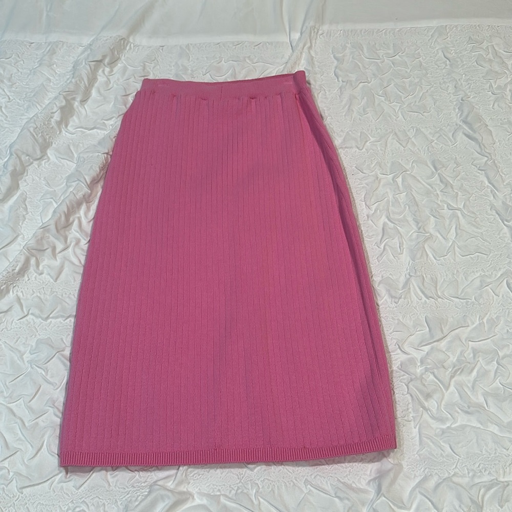 Midi Pink Skirt